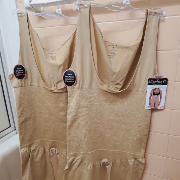 NWT Under Where? Full body Shapewear. Sizes: XL, 2X & 3X BEIGE $30 each - Picture 3 of 15